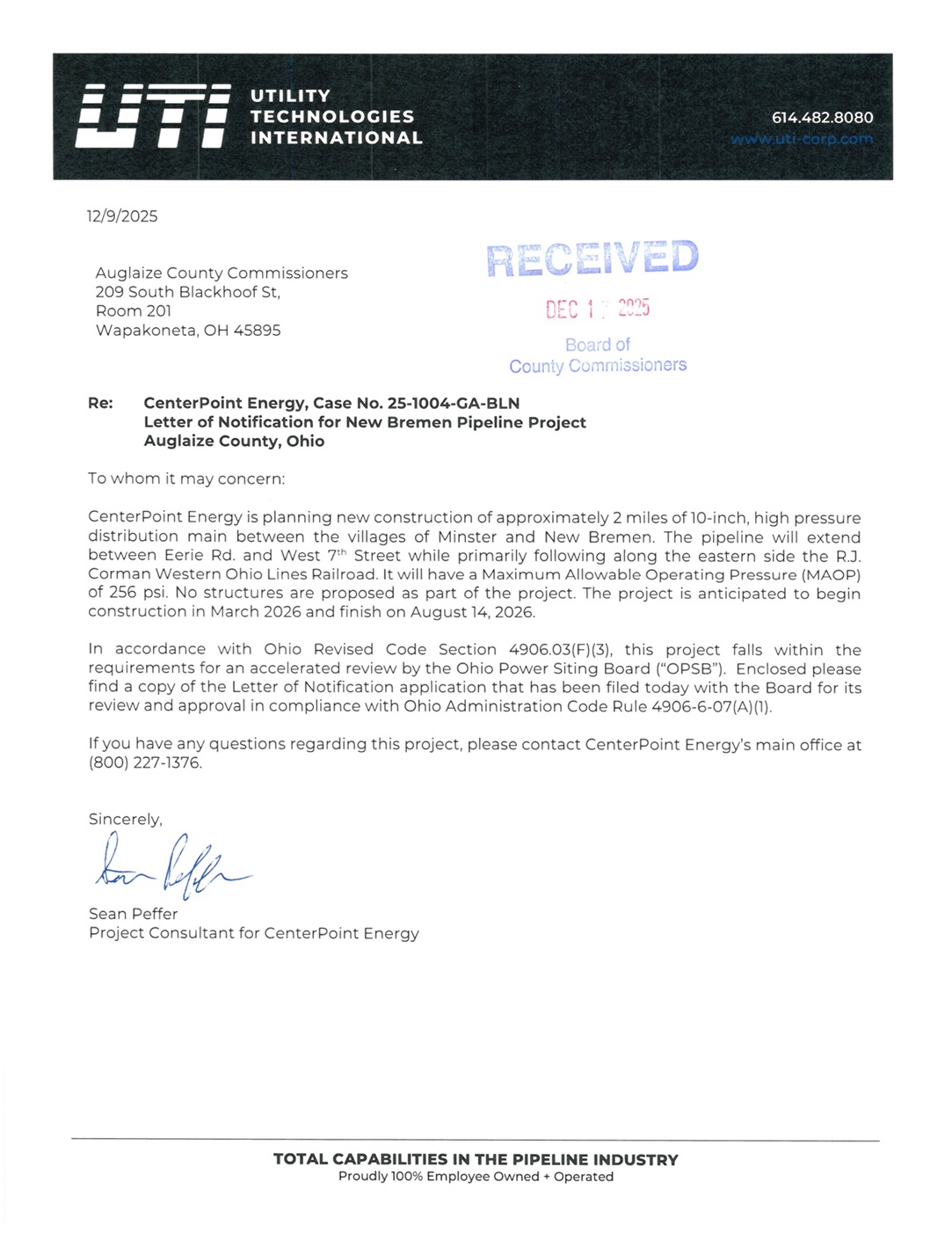 CenterPoint Energy Case